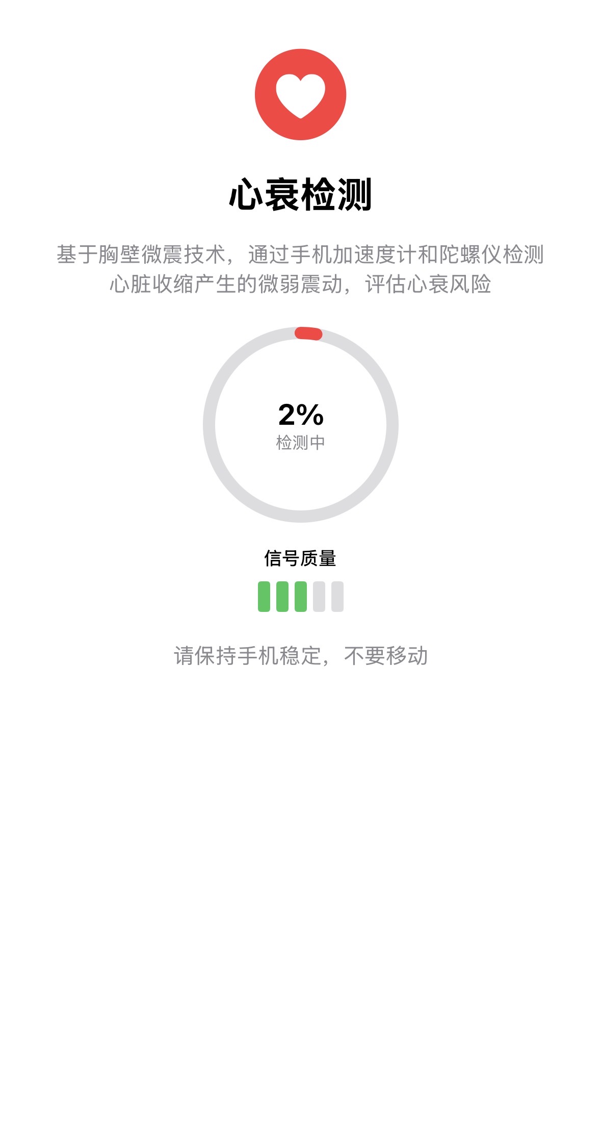 心衰检测技术