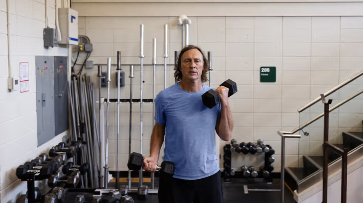 Having more muscle, less belly fat may help slow brain aging