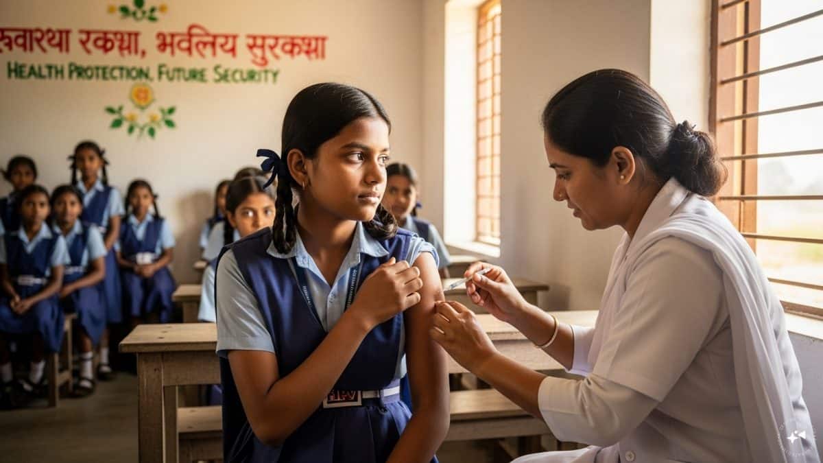 Expert Explains: How India's School-Based HPV Vaccination Rollout Could Reduce Cervical Cancer Burden